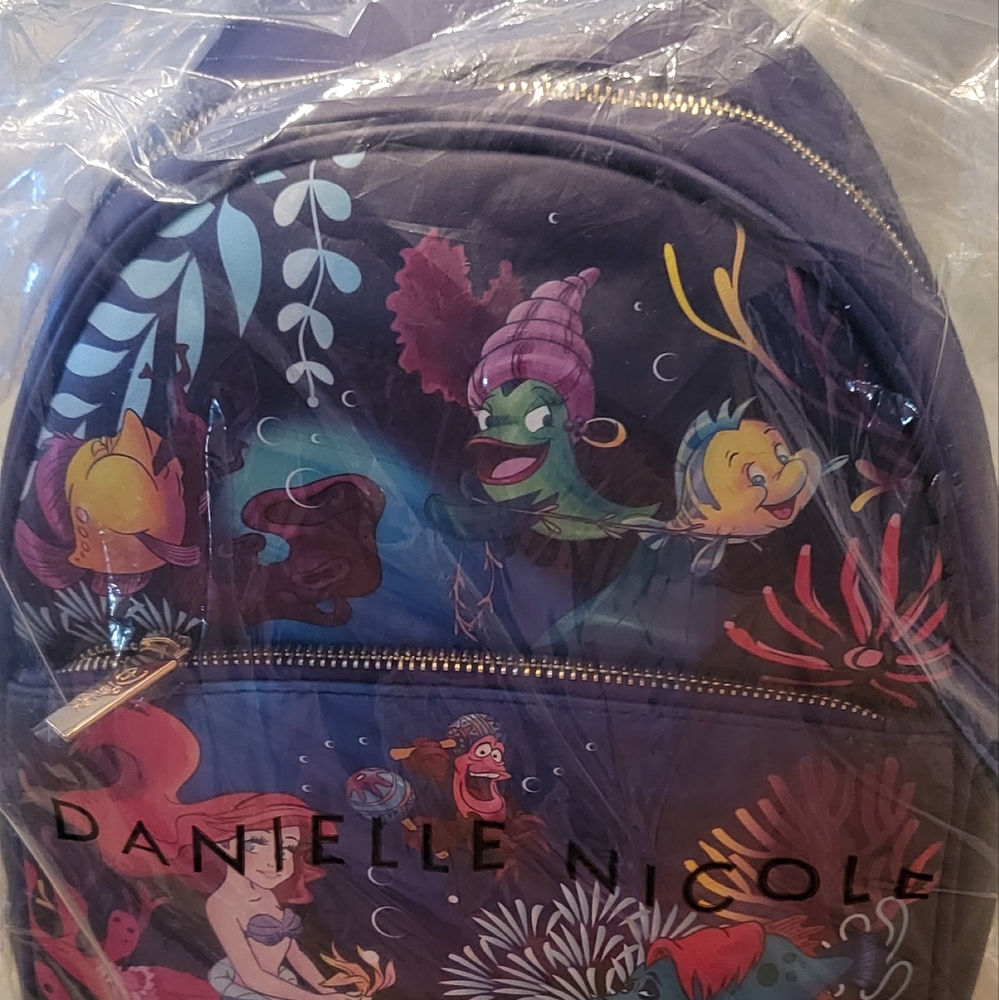 Disney Danielle Nicole Little Mermaid Mini Backpa… - image 2
